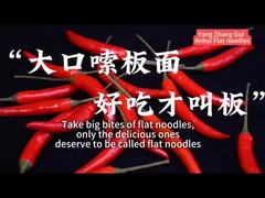 맛있는 구운 쇠고기 맛 약간 매운 즉시 평면 누드리스 6 분 동안 젖어