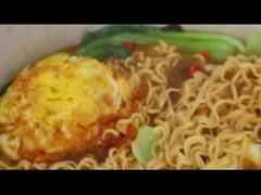 OEM 오리지널 황색 중국어 매운 컵 인스턴트 누들레스 쇠고기 맛 기름 튀김 183g*12