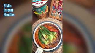 5분 고구마 국수 빠른 중국식 식사