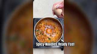 매운 충칭 전골 국수 빠른 식사