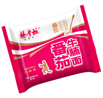 매운 토마토가 아닌 쇠고기 맛 인스턴트 누들즈 OEM 129g*24 건강한 인스턴트 라멘
