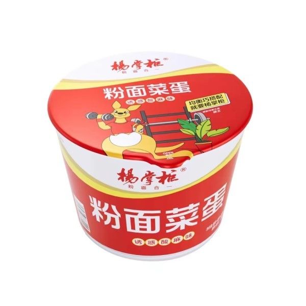 185g*12 인스턴트 누드리스와 버미첼리 배럴 향신료와 계란 재료의 완벽한 조합