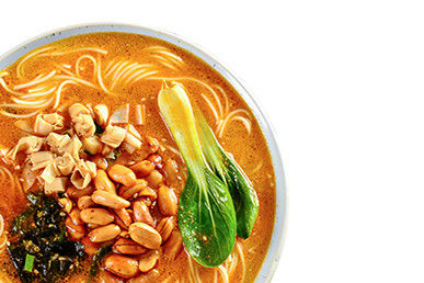 향기로운 수담 채식자 인스턴트 누들리 배럴 패키지 비 매운 바늘 버섯 / 채소 맛
