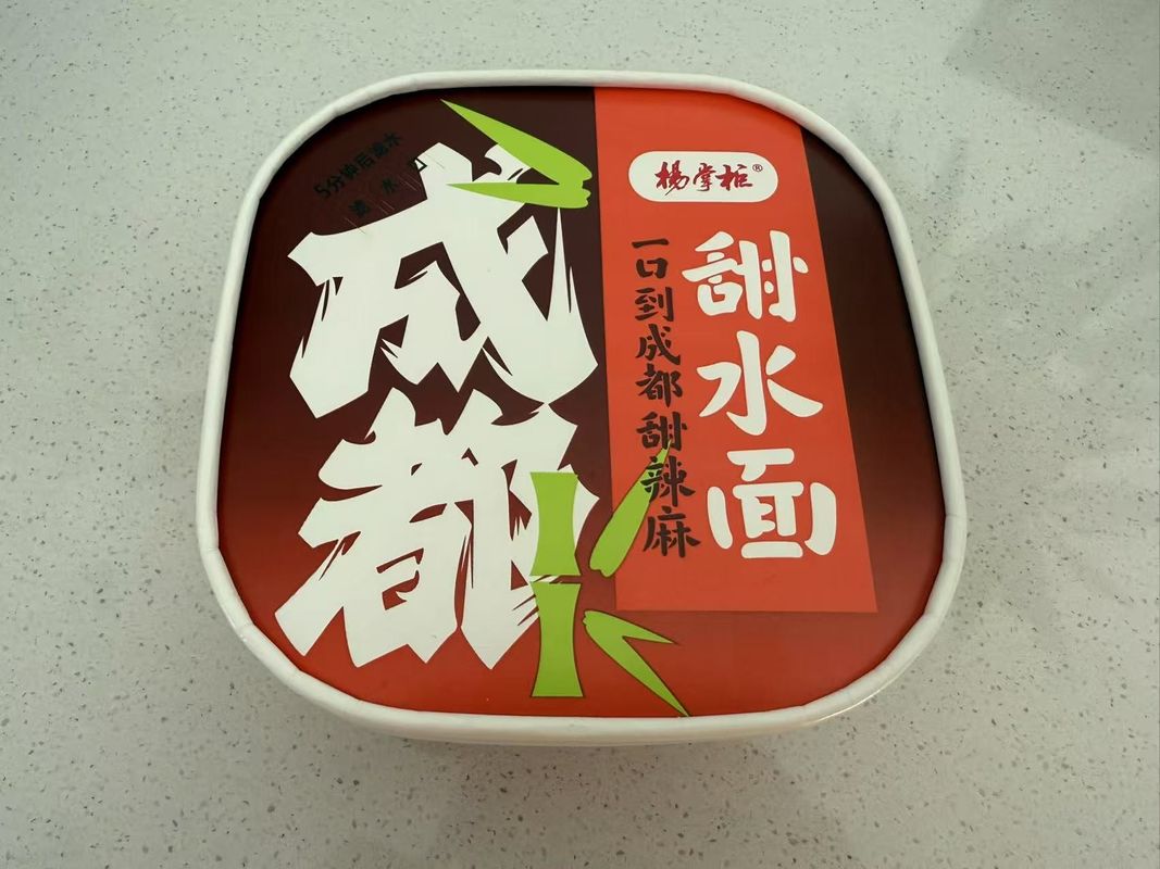 175g 튀긴 인스턴트 라멘 누들레와 첸구 달콤한 누들레 맛, 끓는 물 요리 방법