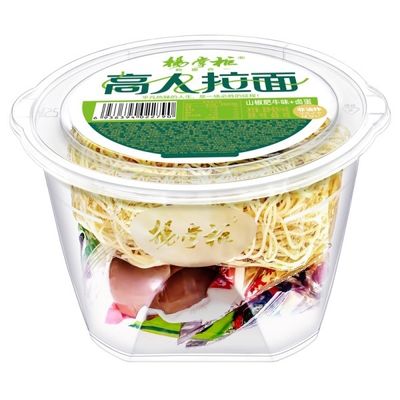 매운 쇠고기 맛 라멘 인스턴트 누들즈 튀김 없는/컵 누들즈 쇠고기 매운 소고기와 달걀